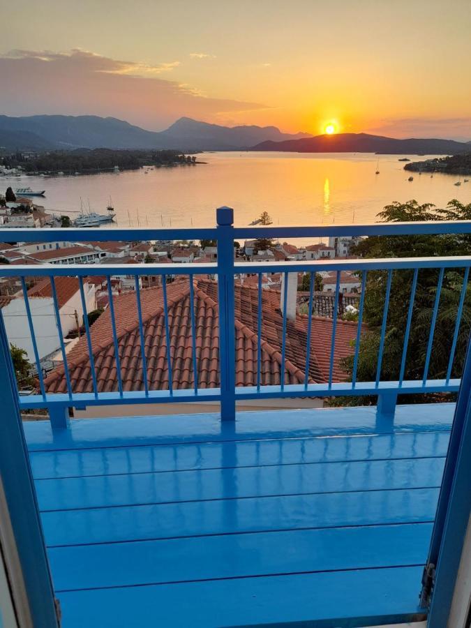 Veranda Blue - Poros Poros Town Buitenkant foto